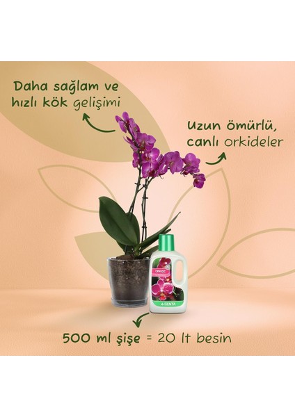Orkide Sıvı Bitki Besini Gübre 500 ml fiyatları