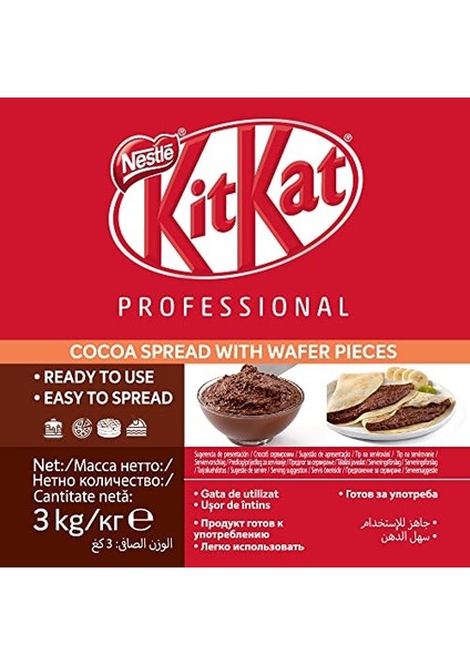 Kit Kat Nestle Spread 3 kg Sürülebilir Çikolata fiyatları