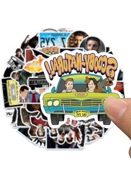 Supernatural Dizisi Temalı Notebook Sticker Seti fiyatları