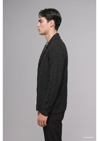 Erkek Hırka H8974AX/BK81 Black modelleri