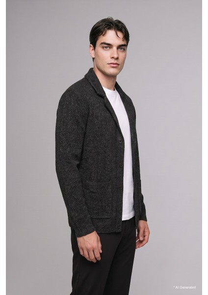 Erkek Hırka H8974AX/BK81 Black fırsatları