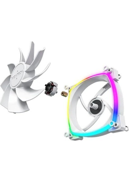 Montech RX120 Pwm Beyaz Reverse Fan Blade 3'lü Paket + Hub Controller Argb indirimleri