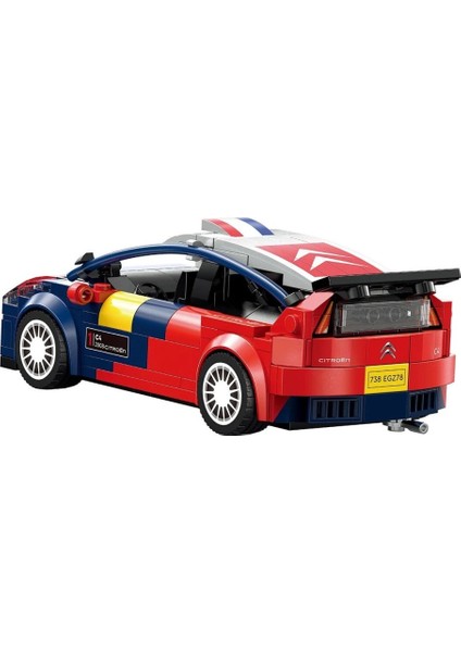 C5503W Cada Citroen C4 Wrc 296 Parça Block Oyuncak fırsatları
