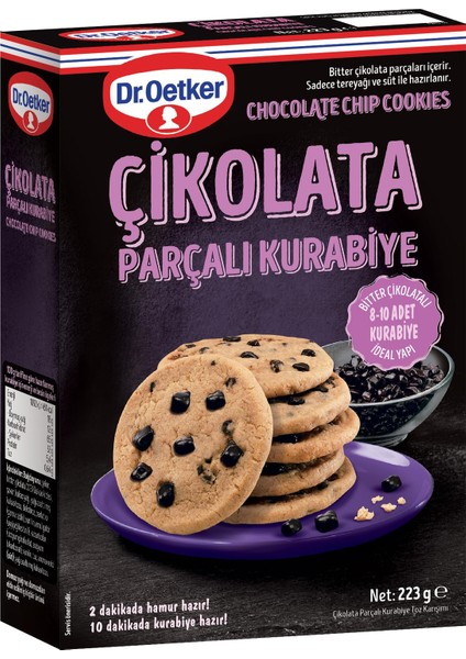 Çikolata Parçalı Kurabiye 223 G modelleri