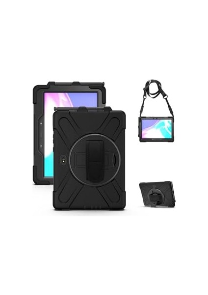 Galaxy Tab Active Pro 10.1 T540 Için Siyah Defender Silikon Tablet Kılıfı modelleri