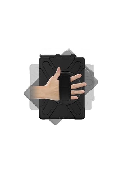 Galaxy Tab Active Pro 10.1 T540 Için Siyah Defender Silikon Tablet Kılıfı fırsatları
