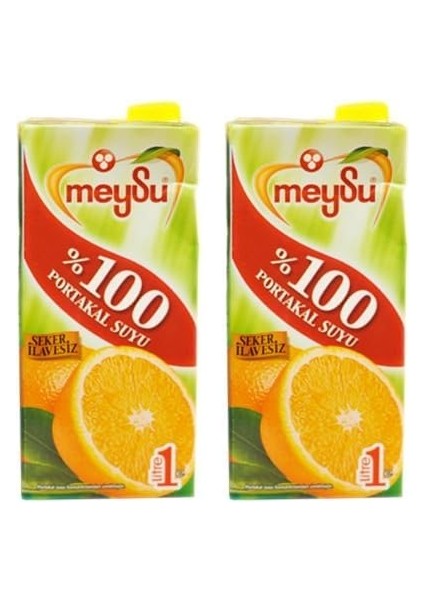 %100 Portakal Suyu 1 L fiyatları