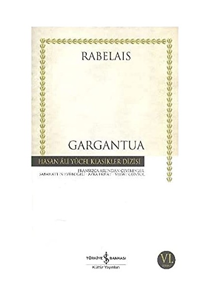 Gargantua - Hasan Ali Yücel Klasikleri fiyatları