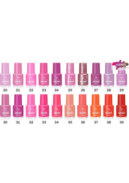 Wow Nail Color No: 02 - Parlak Bitişli Mini Oje 6 ml fiyatları