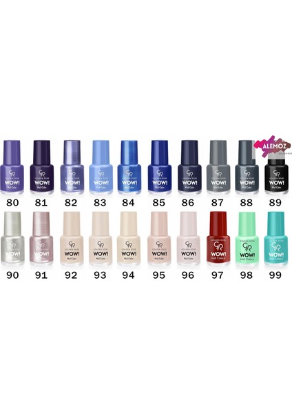Wow Nail Color No: 02 - Parlak Bitişli Mini Oje 6 ml indirimleri