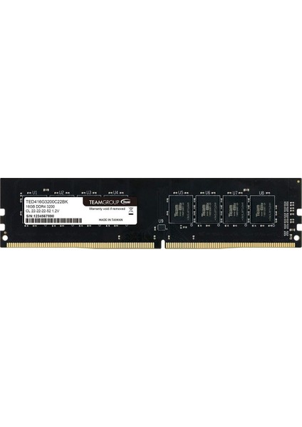 Team TED416G3200C22BK