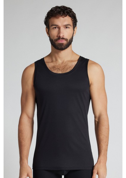 Mercerized Cotton Tank Top Filo Premium fiyatları