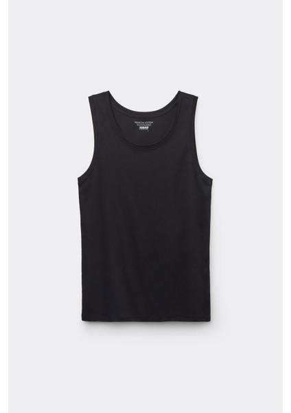 Mercerized Cotton Tank Top Filo Premium fırsatları