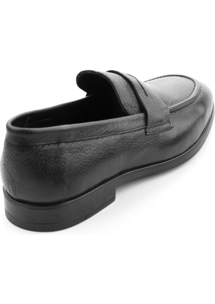 Black Genuine Leather Men's Classic Shoes E01054041340 modelleri