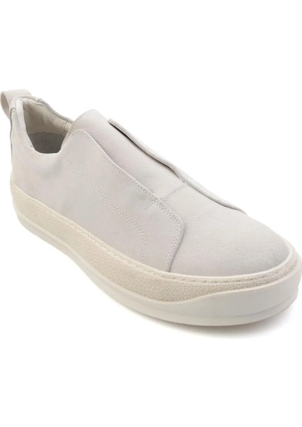 White Genuine Leather Men's Sneakers E01549000402 fiyatları