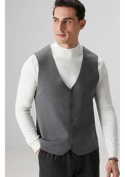 Anthracite Knit Vest fiyatları
