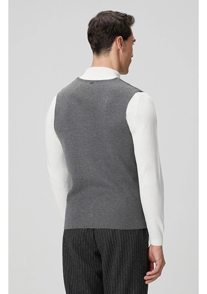 Anthracite Knit Vest indirimleri