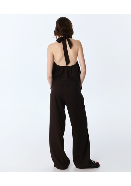 Contrast Accessory Detail Vest fırsatları