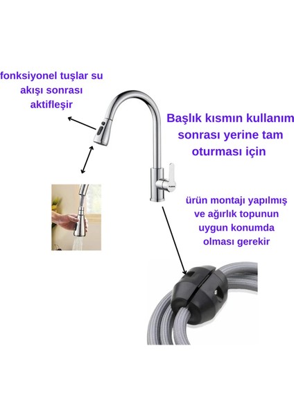 Siyah Spiralli Mutfak Eviye Bataryası indirimleri