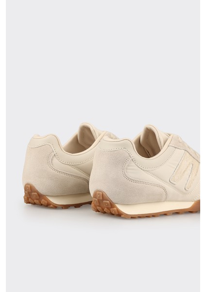 Ecru Leather Women's Sneakers indirimleri