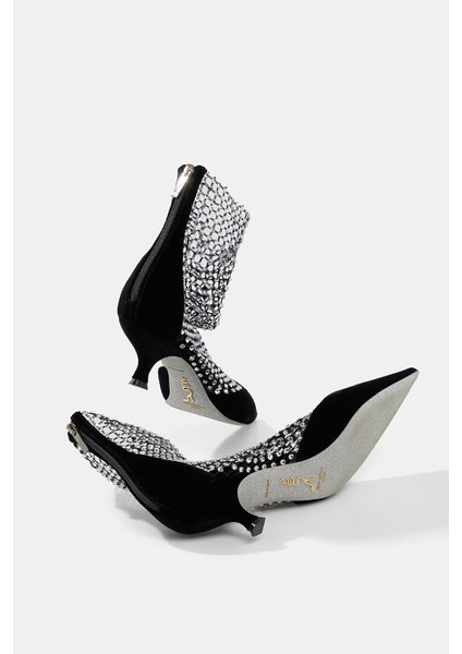 Rene Caovılla Black Satin Shoes fırsatları