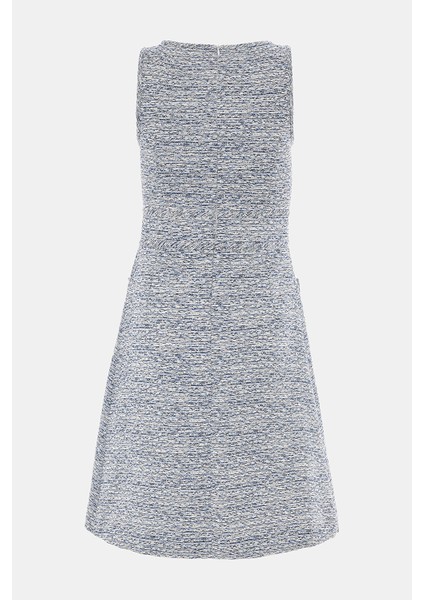 Blue Sleeveless Dress fiyatları