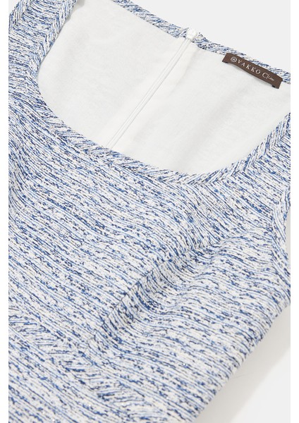 Blue Sleeveless Dress modelleri