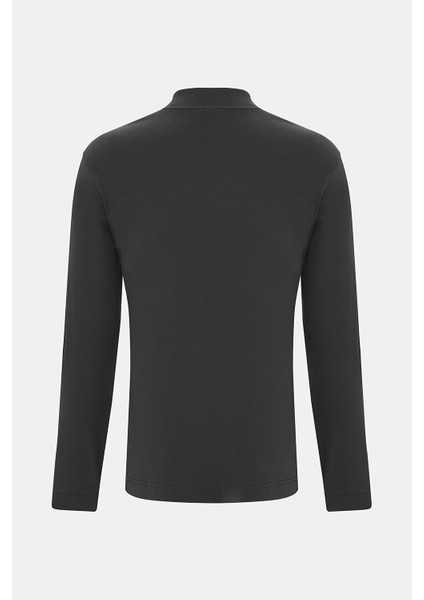 Mock Neck Long Sleeve T-Shirt fiyatları