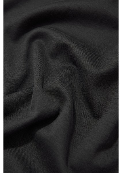 Mock Neck Long Sleeve T-Shirt fırsatları