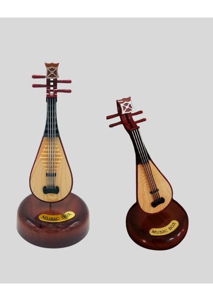 Klasik Ud Figürlü Melodili Müzik Kutusu Şık Hediyelik fiyatları