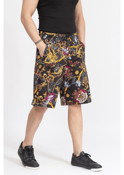 Just Cavallı Just Cavalli Men's Bermuda Shorts Black fiyatları
