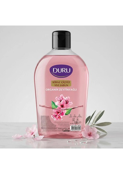 2 Adet Duru Sıvı Sabun Kiraz Çiçeği 1.5 Litre modelleri