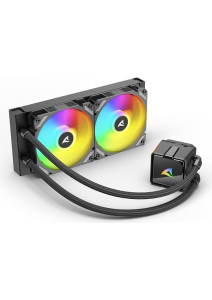 Sharkoon Fan Sıvı Soğ. Amd/ıntel Argb S50 Argb Black fırsatları