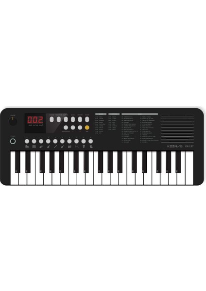 Kozmos KK-137-BK 37 Tuşlu Mini Klavye fiyatları