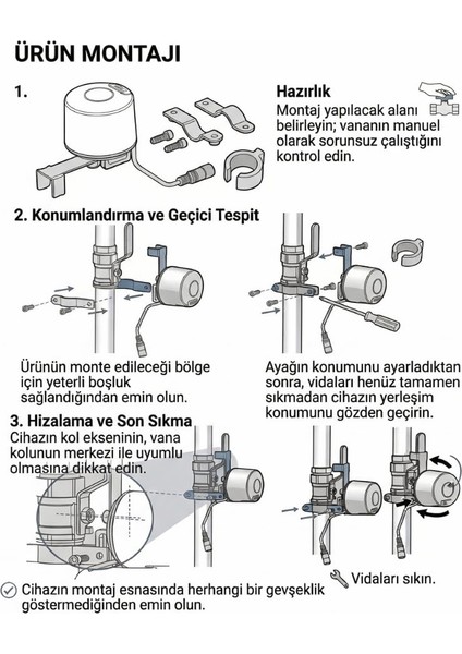 Wifi Akıllı Su ve Gaz Vana Kontrolcüsü ( Tuya, Smart Life ) fiyatları