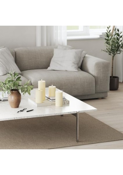 Alevsiz LED Mum - Krem Renk - 5X20 cm modelleri