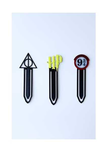 Harry Potter Temalı Kitap Ayracı, 3'lü Set fiyatları
