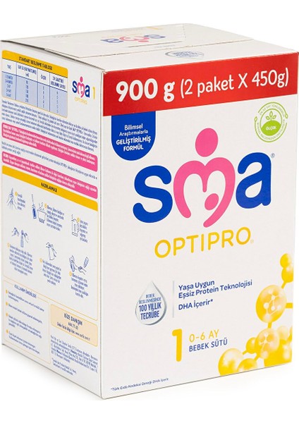 Optipro 1 Devam Sütü 450 G 2'li 120112 fırsatları