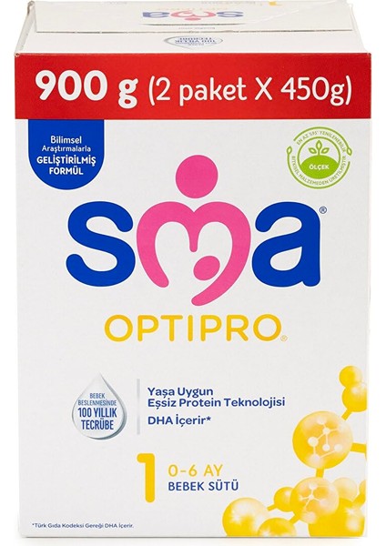 Optipro 1 Devam Sütü 450 G 2'li 120112 indirimleri