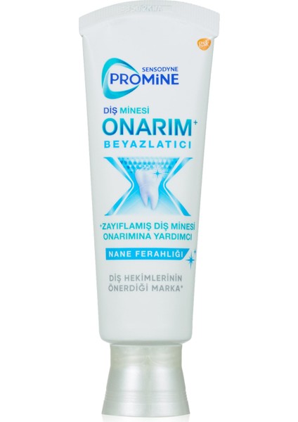 Onarım Beyazlatıcı Diş Macunu 75 ml fırsatları