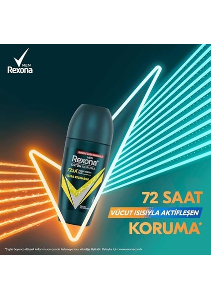 Men Ultra Recharge Roll-On Deodorant 50 Mililitre modelleri