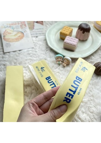 Tereyağı Şeklinde Squishy Sıkma Stres Oyuncağı fiyatları