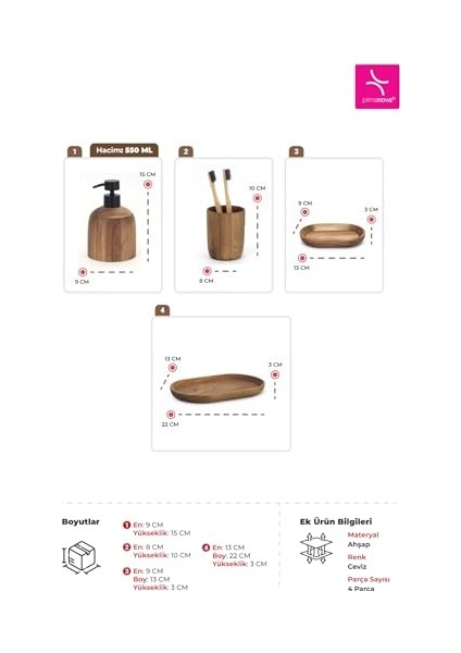 Alessi Banyo Seti 4 Parça modelleri