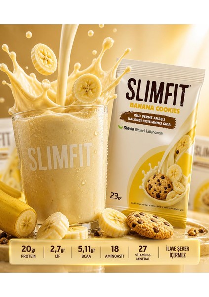 Çilek Aromalı Yüksek Proteinli Öğün Tozu Shake, 30 Şase fırsatları