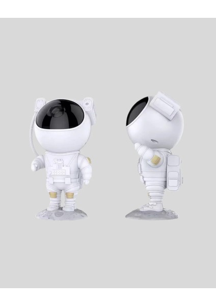 Bluetooth Müzikli Astronot Projeksiyon Lambası Yıldız ve Ay Efektli fiyatları