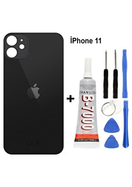 iPhone Uyumlu 11 Arka Cam Batarya Pil Kapağı + Yap modelleri