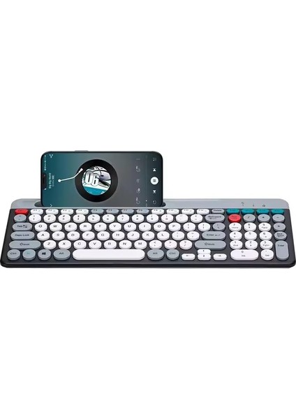 Kablosuz Gaming Klavye Mouse Seti 2.4g, 79 Tuşlu Kompakt Oyuncu Klavyesi ve Mouse Combo modelleri