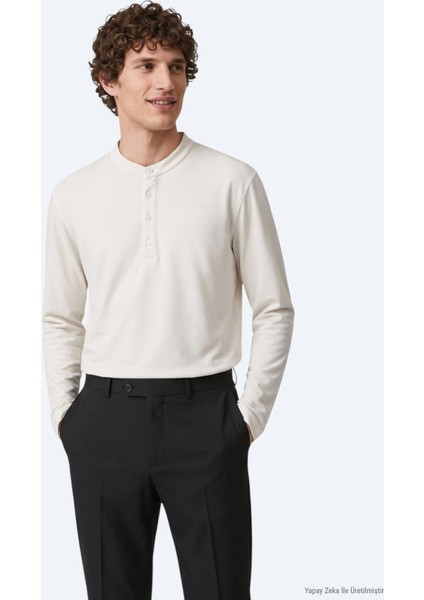 Ekru Düz T-Shirt fırsatları