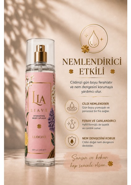 LIAWAVE Vücut Spreyi 200 ml fiyatları