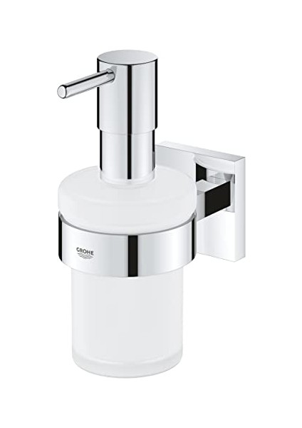 Start Cube Quickfix Sıvı Sabunluk, Duş/banyo Aksesuarı, Krom, 41098000 modelleri